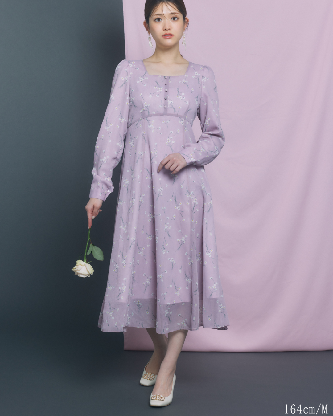 Daisy Sheer Chiffon Dress