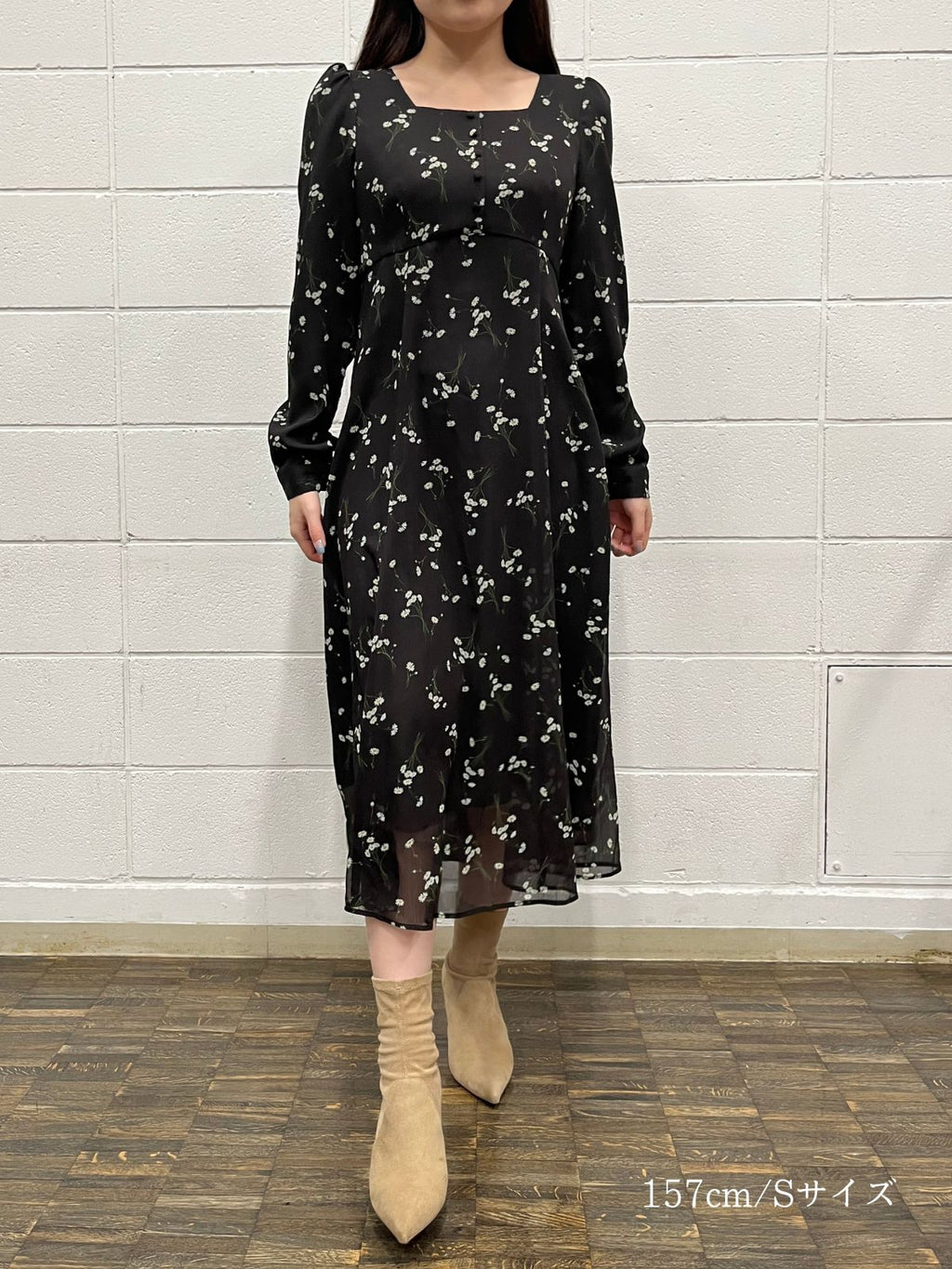 Daisy Sheer Chiffon Dress