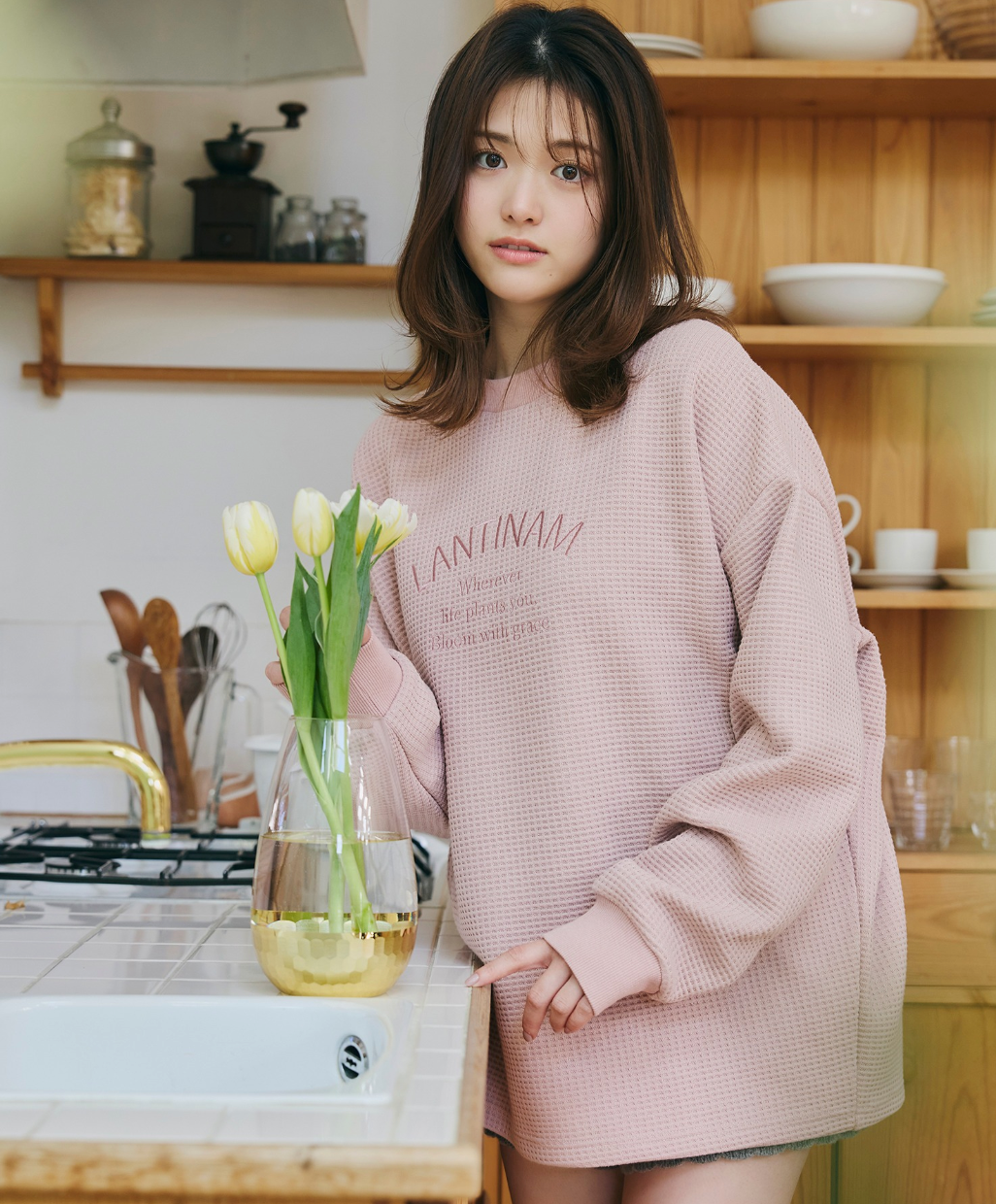 Waffle College Tee (Unisex)