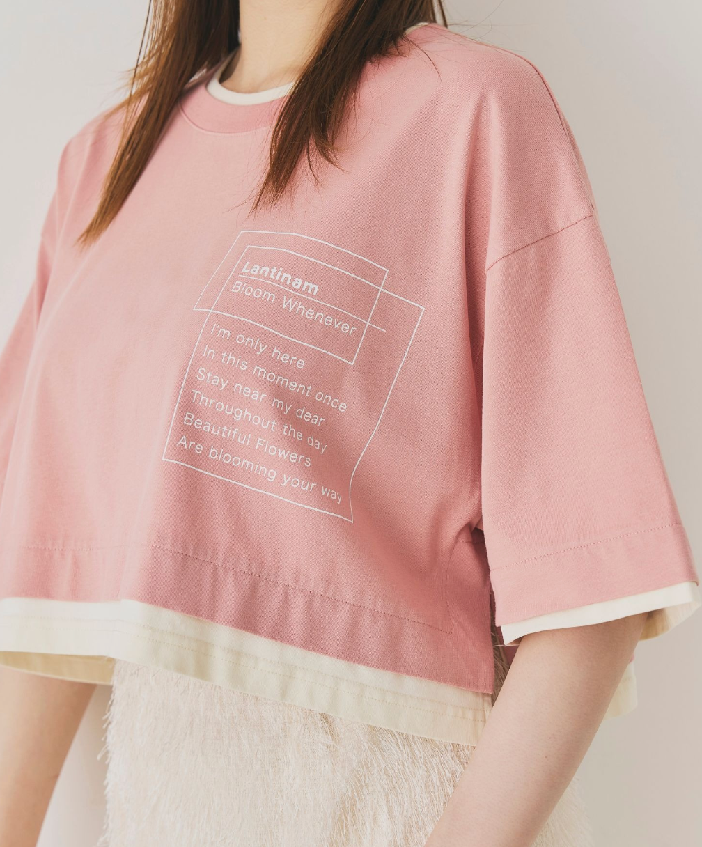 Layered Cropped Tee