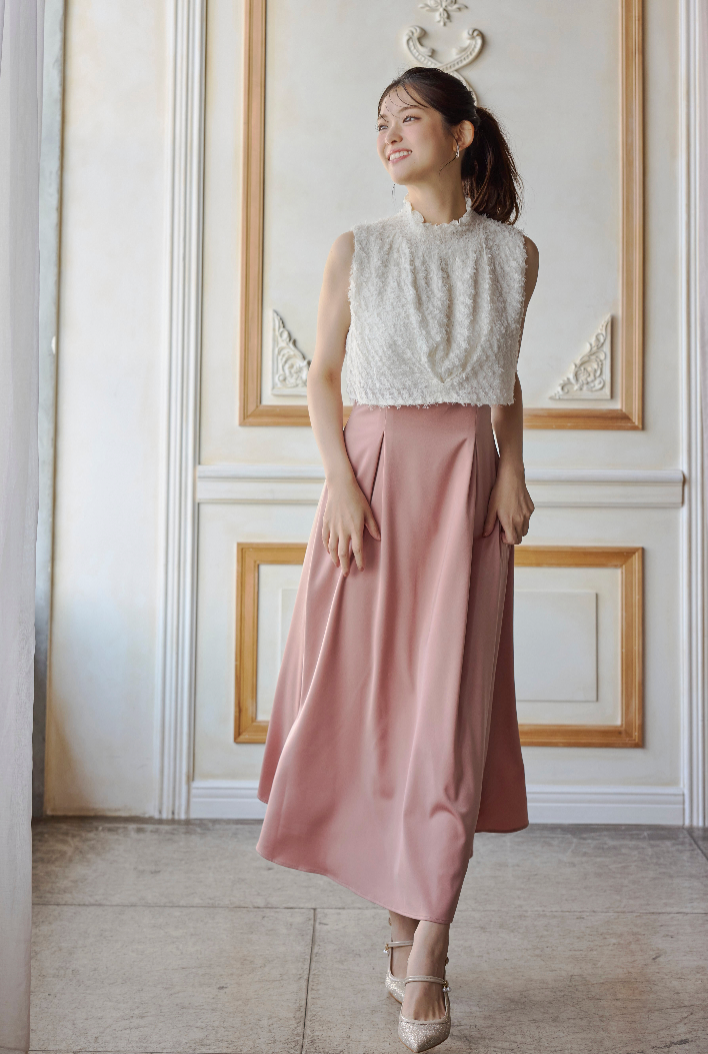 Shaggy Chiffon Dress