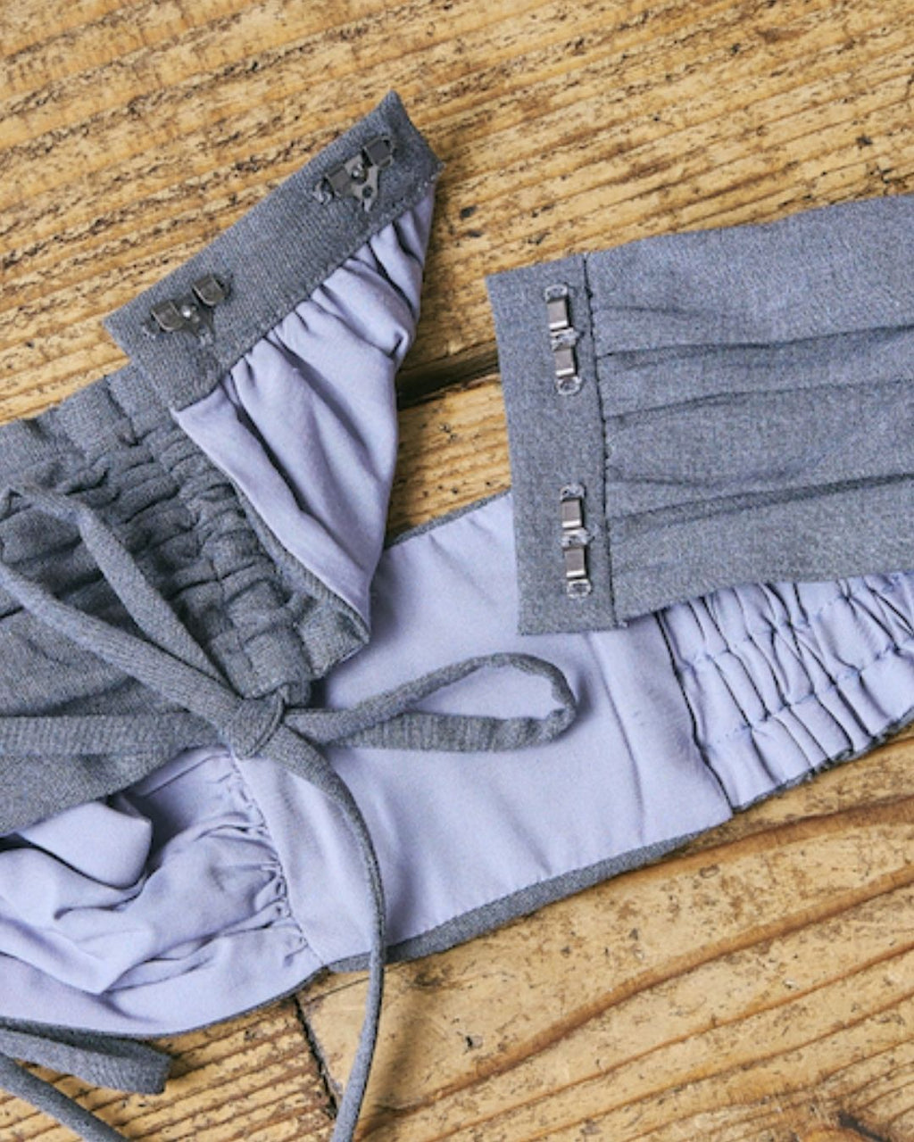 Gather Belt Set Pants