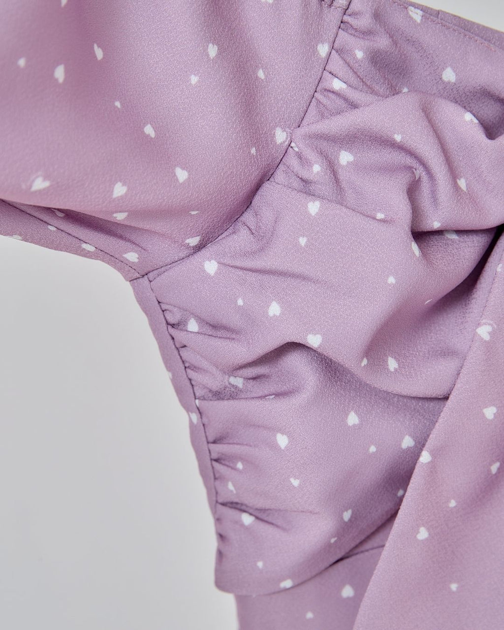 Heart Pattern Ribbon Dress