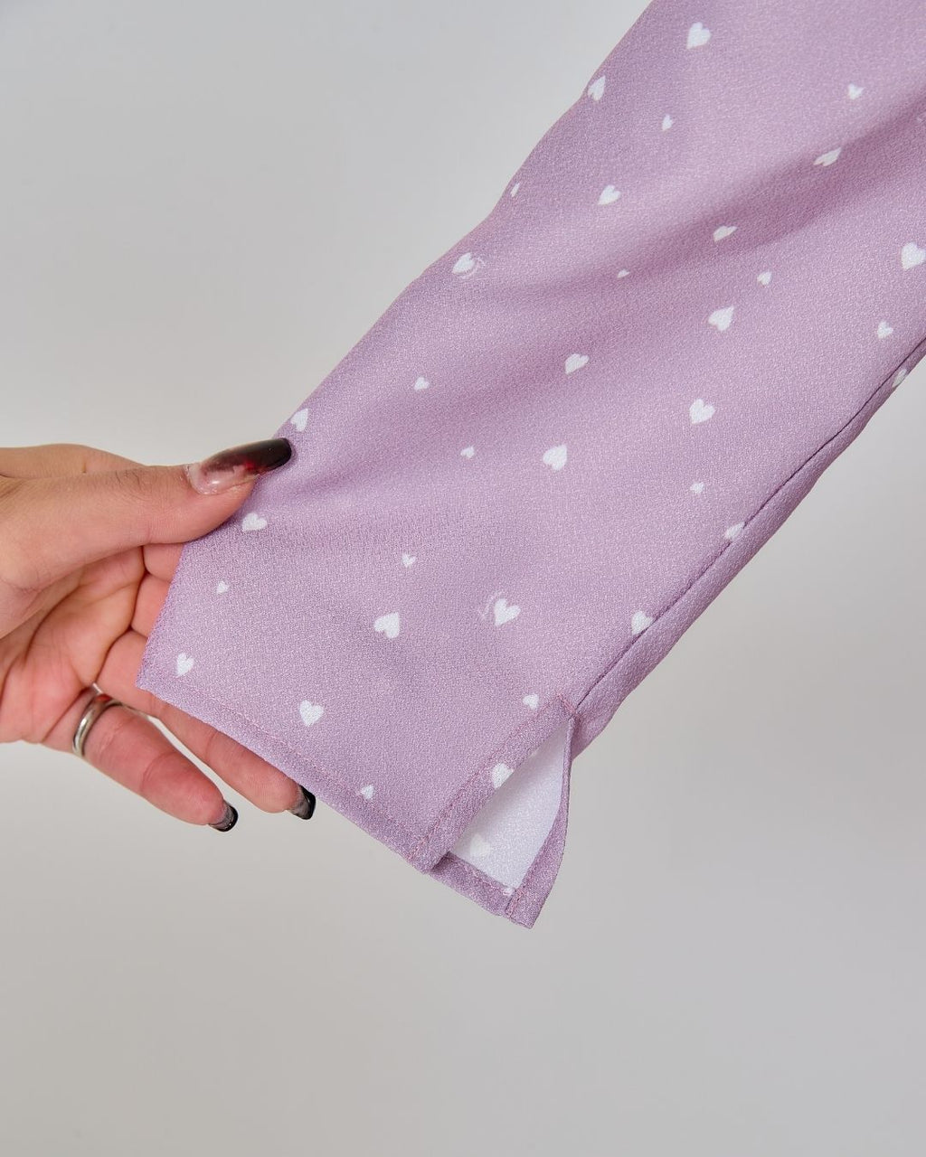 Heart Pattern Ribbon Dress