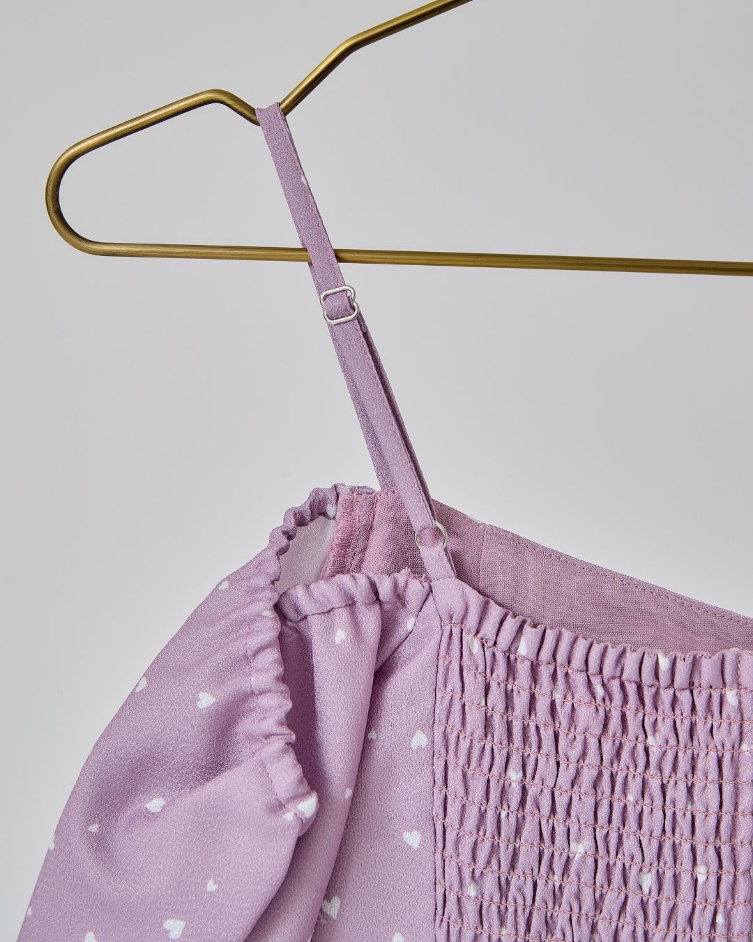 Heart Pattern Ribbon Dress