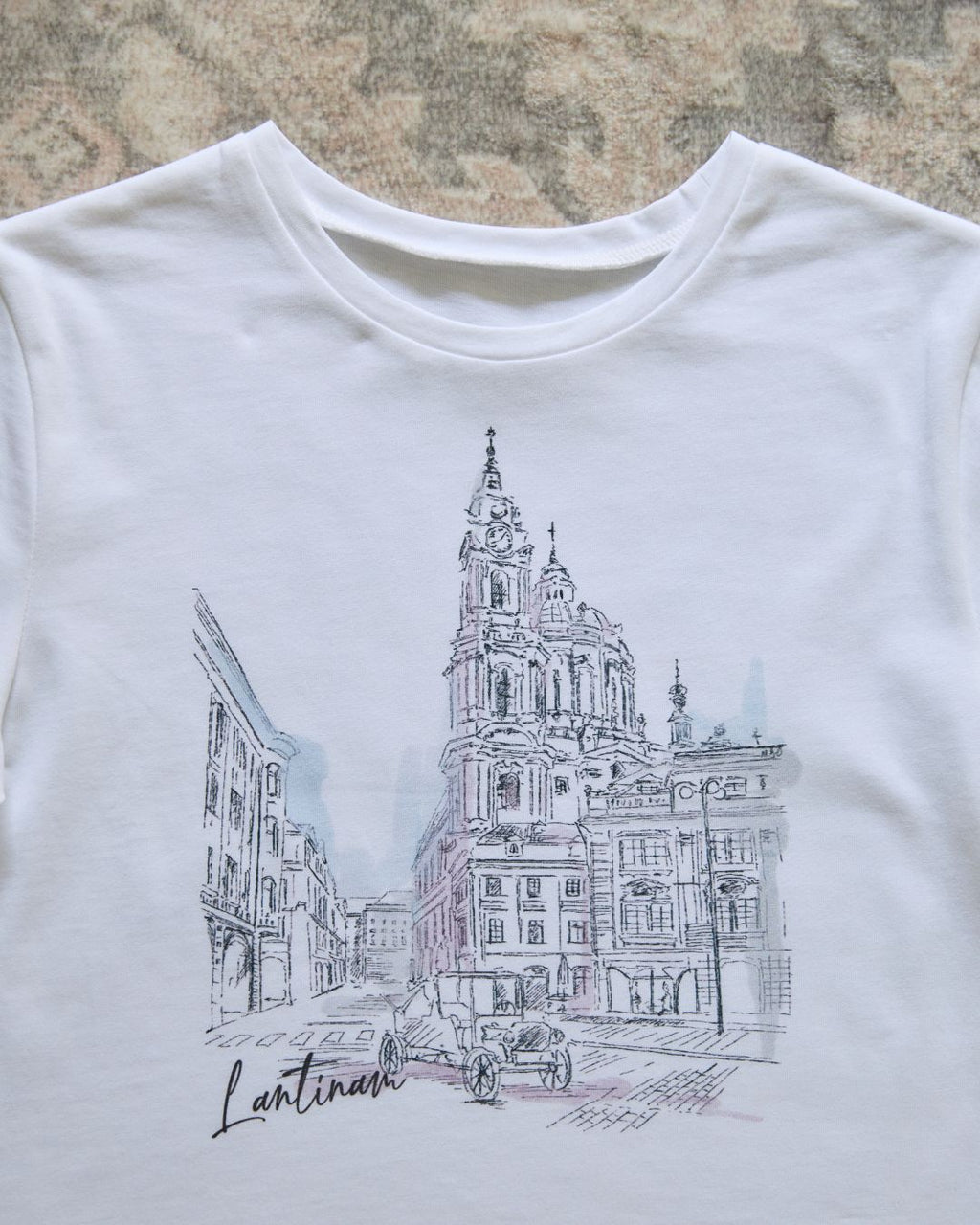 【ユニセックス】PRAGUE Illustration T