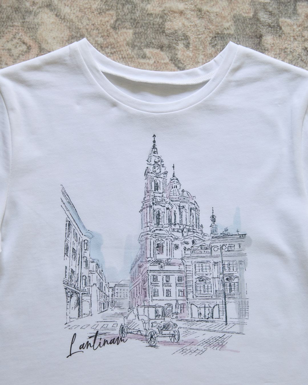 【ユニセックス】PRAGUE Illustration T