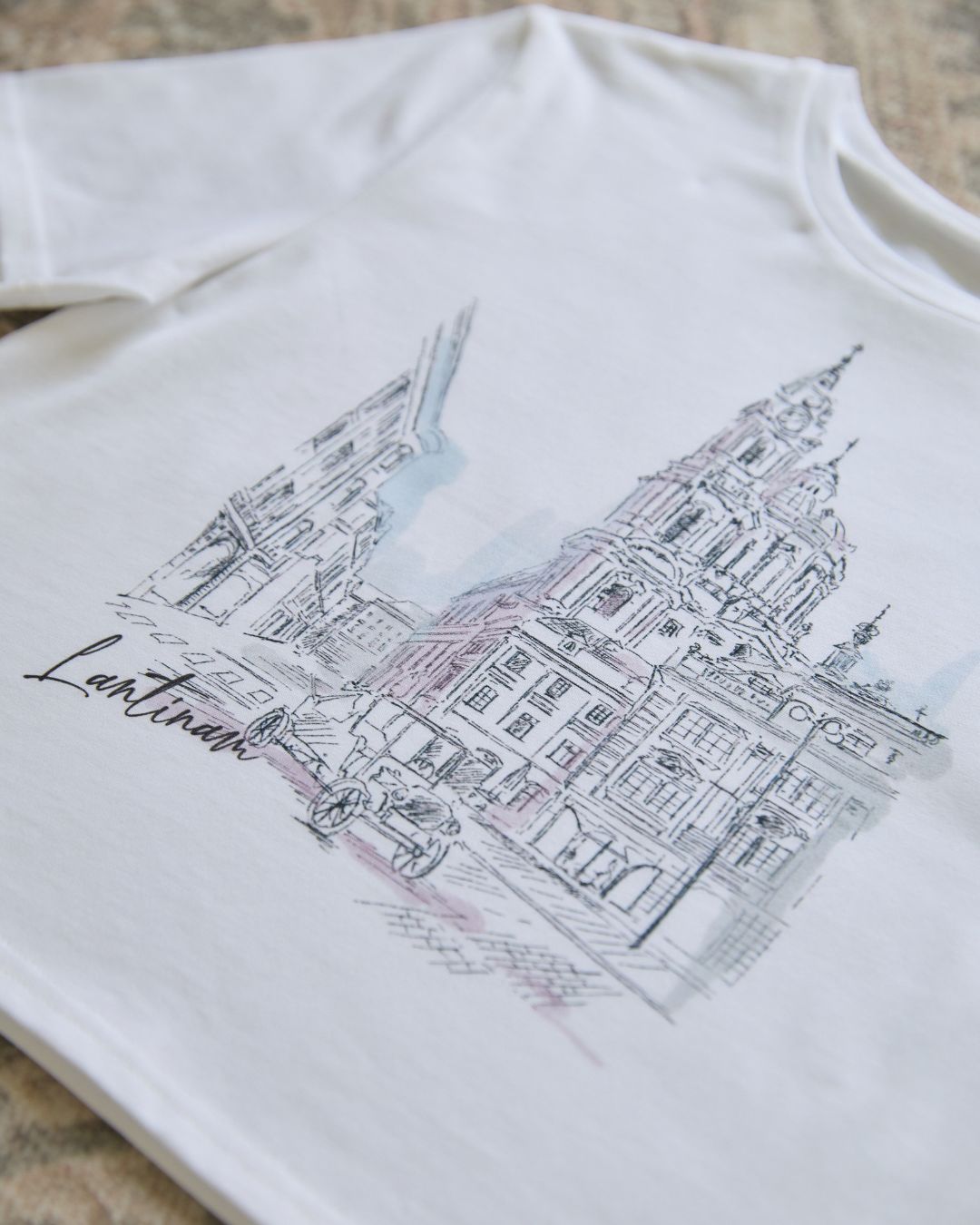 【ユニセックス】PRAGUE Illustration T