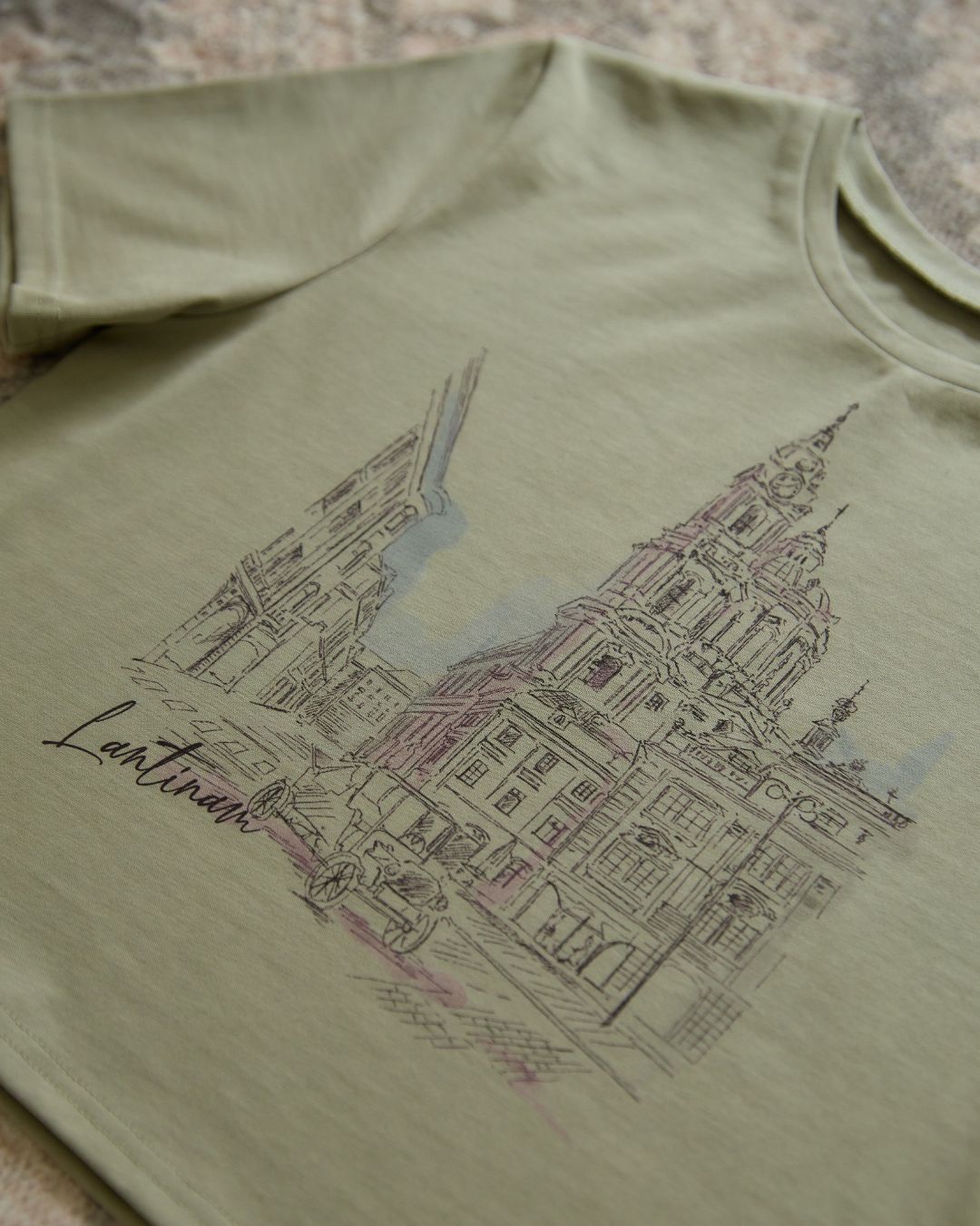 【ユニセックス】PRAGUE Illustration T