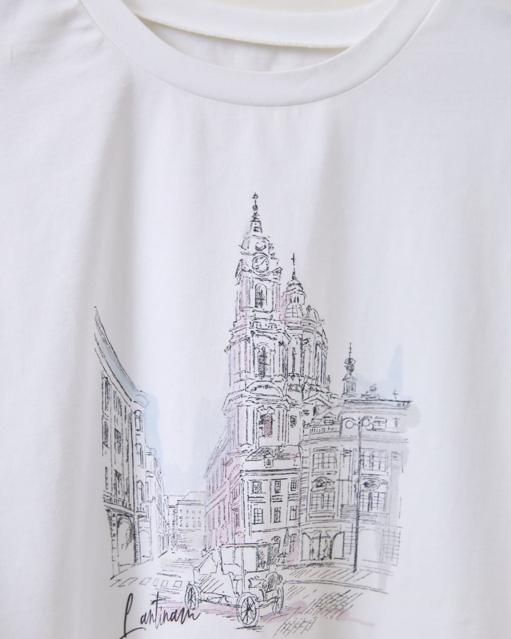【ユニセックス】PRAGUE Illustration T