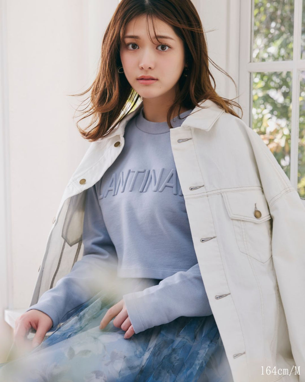 【ユニセックス】Emboss Logo Sweatshirts