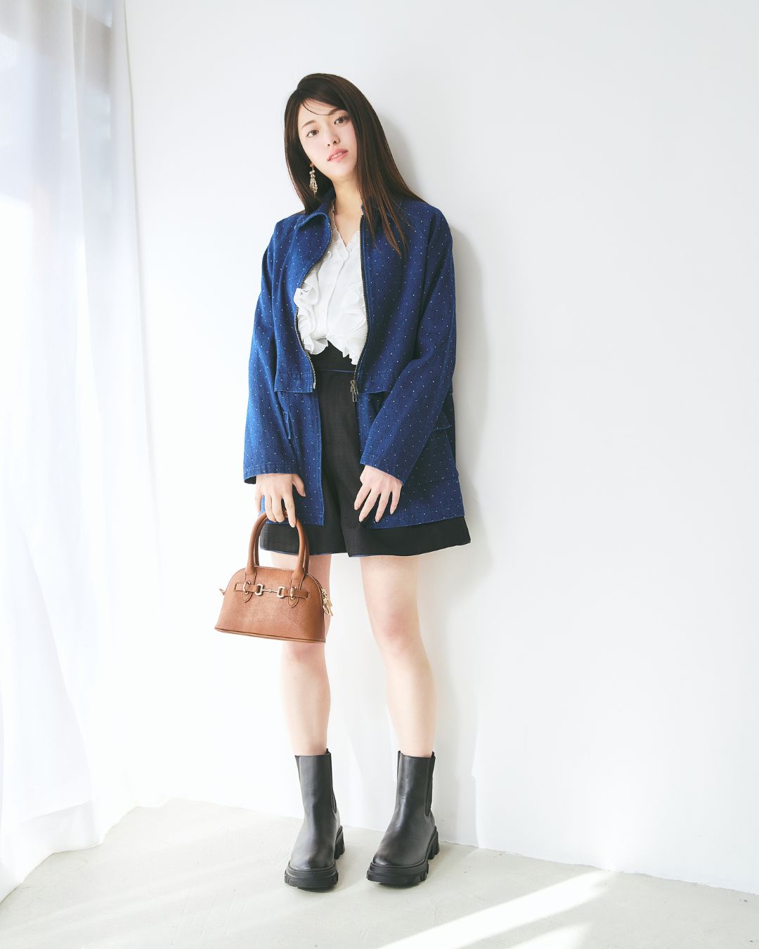 【2WAY】Round Mini Boston BAG