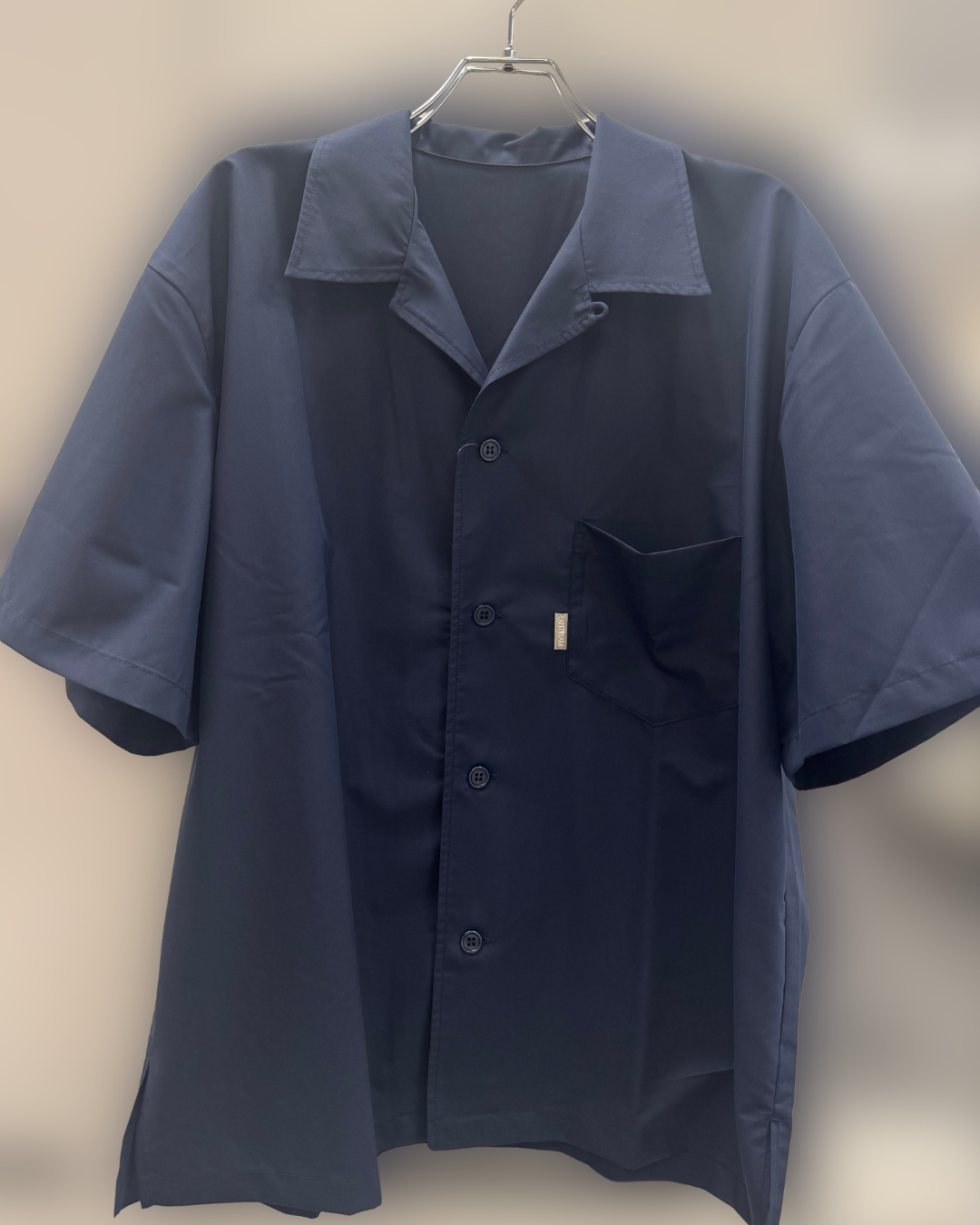 Summer open-collar shirt