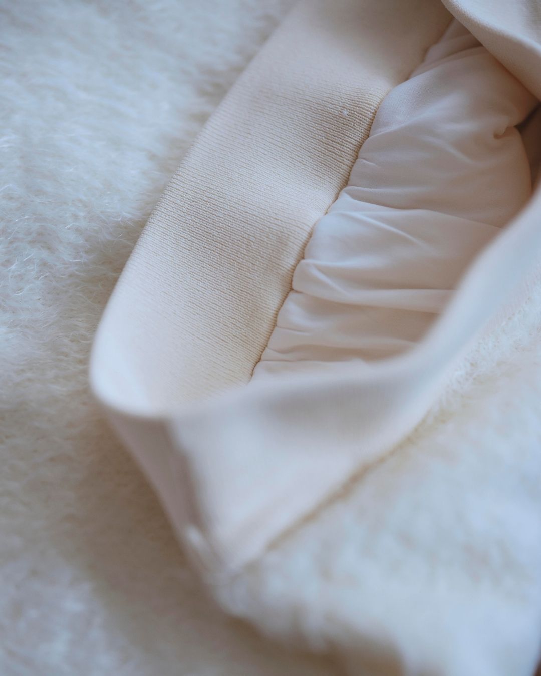 Lace Docking Knit Skirt