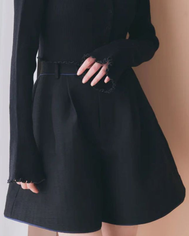 【GirlsAward着用】Satin Trimming Short Pants