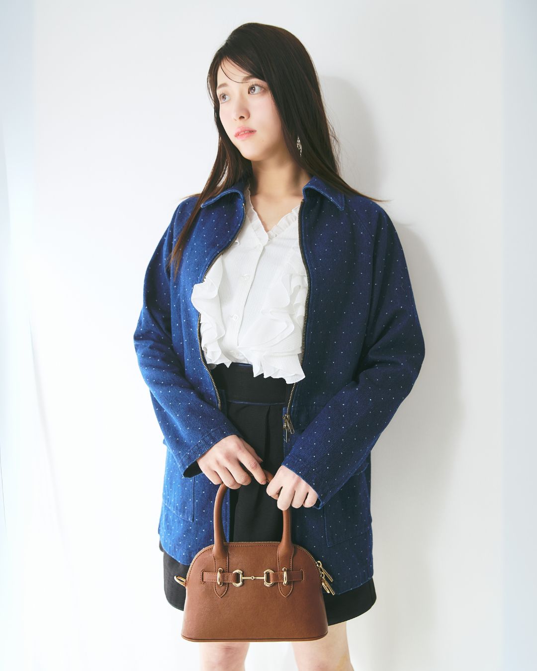 【2WAY】Round Mini Boston BAG