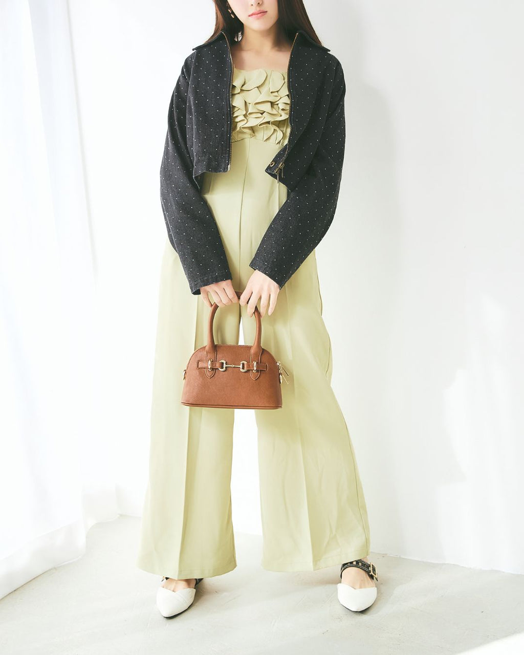 【2WAY】Round Mini Boston BAG