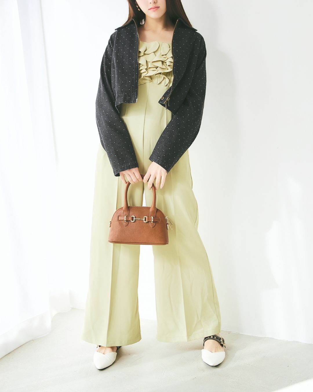 【2WAY】Round Mini Boston BAG