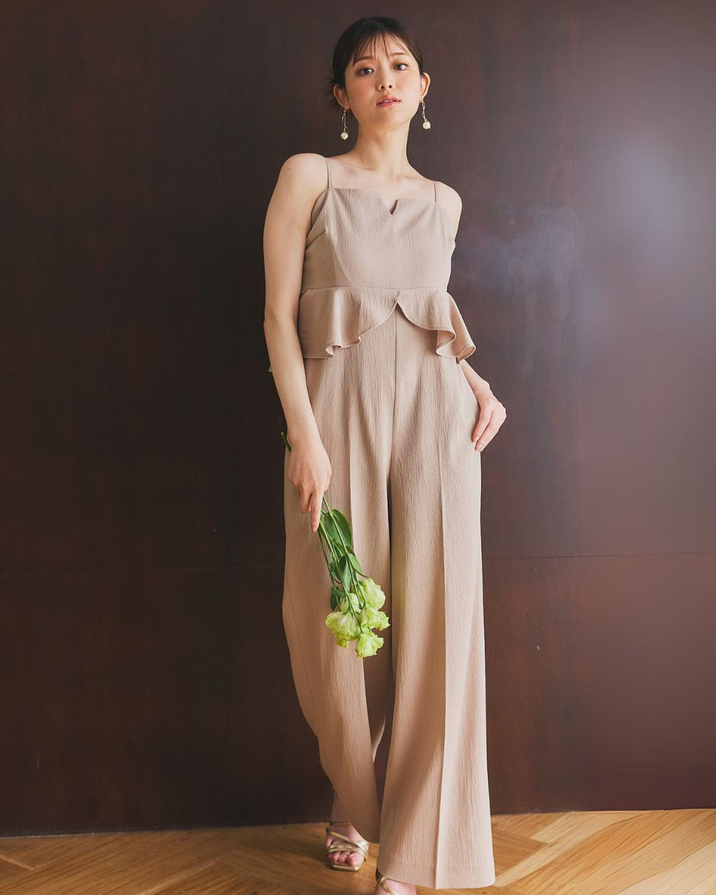 Ruffle Cami All in One