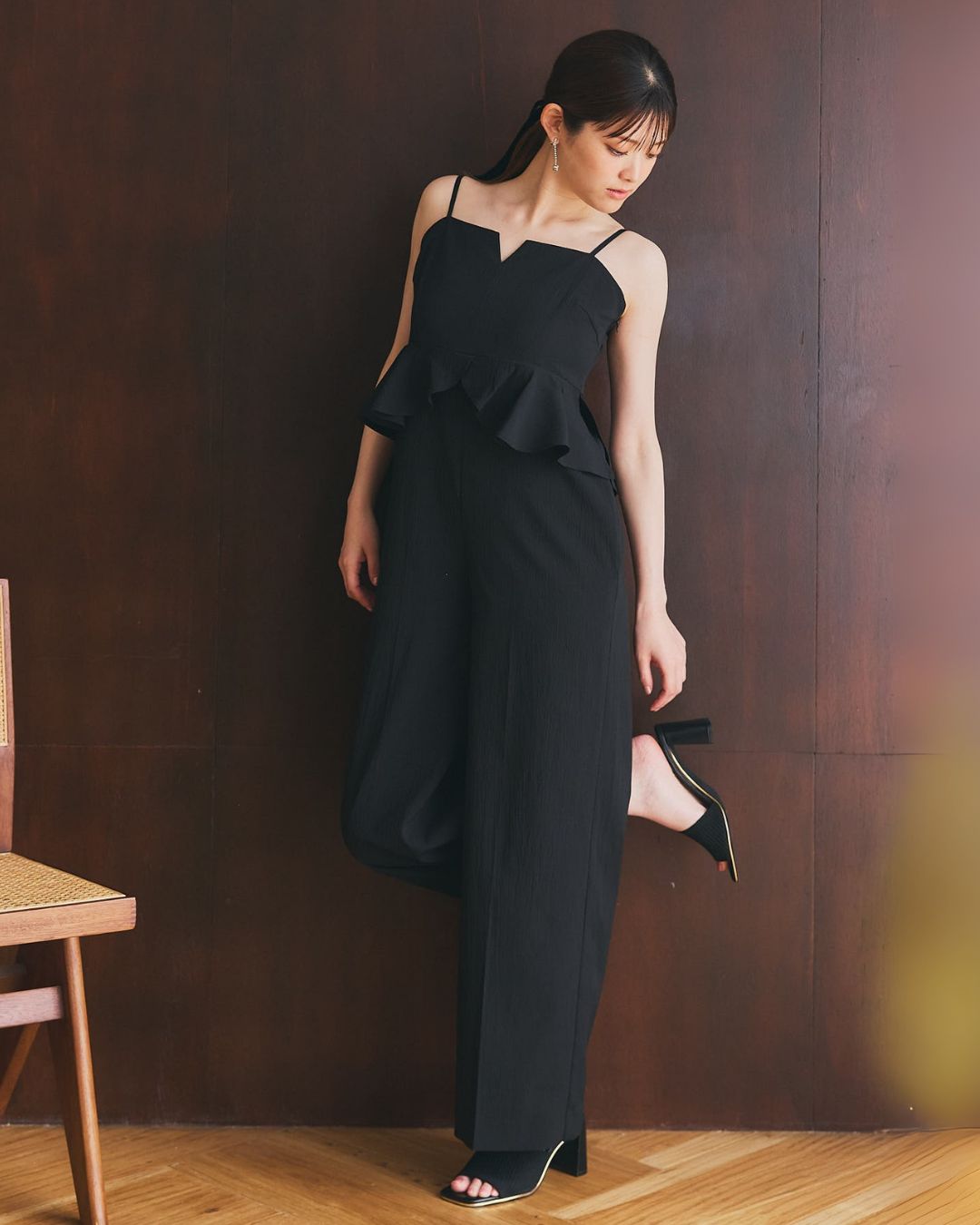 Ruffle Cami All in One