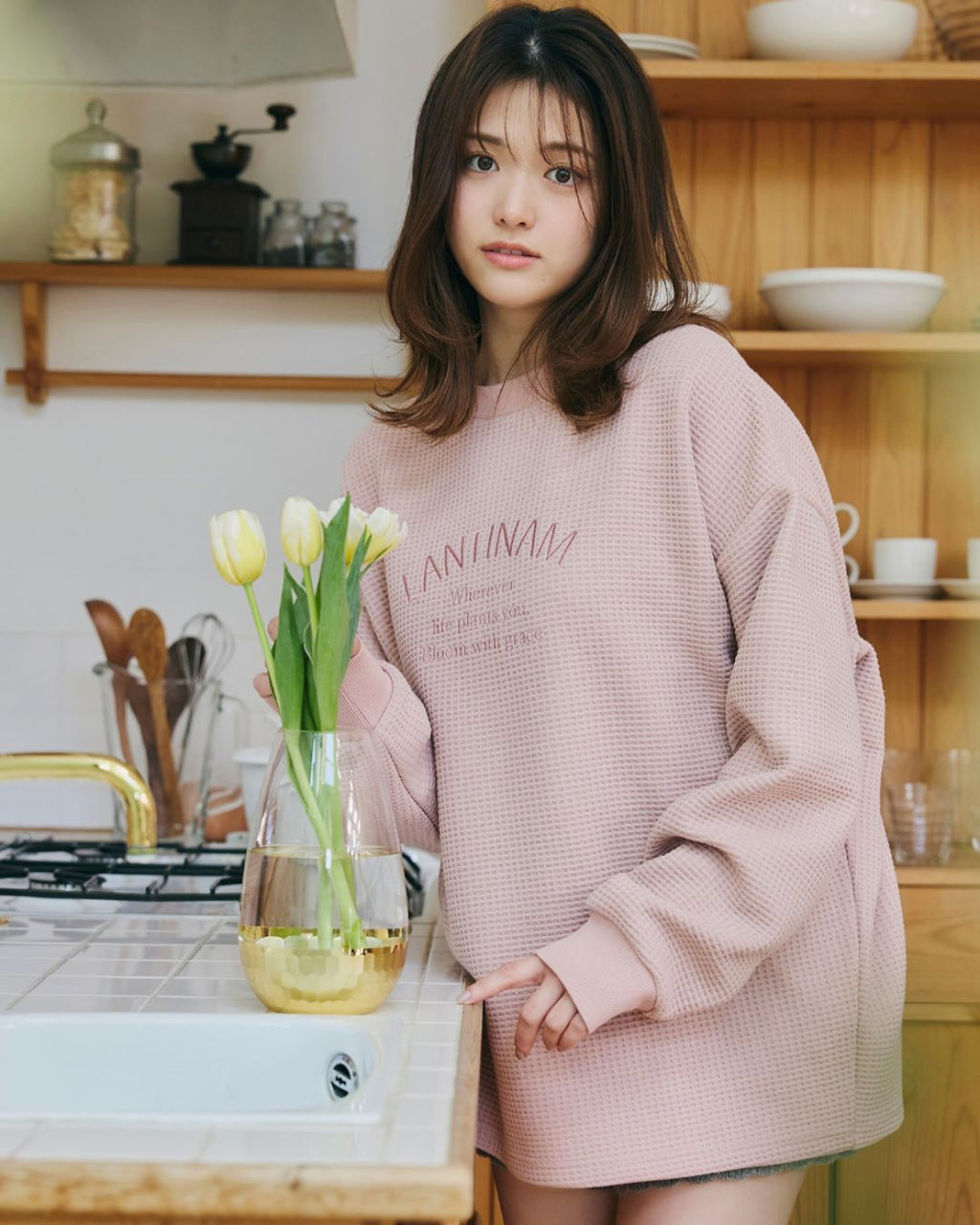 Waffle College Tee (Unisex)