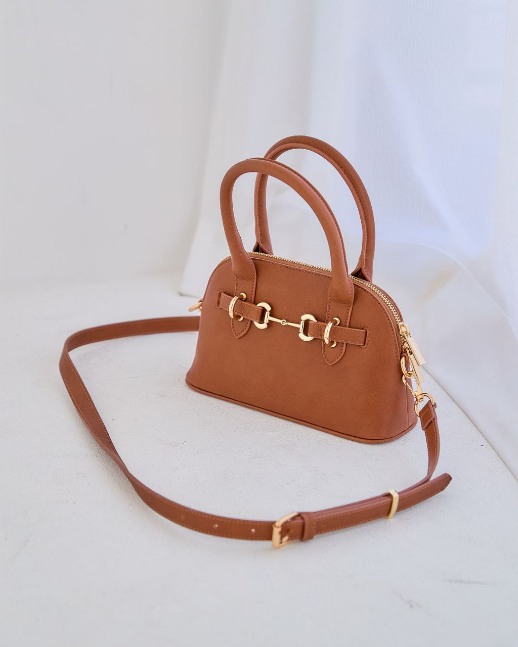 【2WAY】Round Mini Boston BAG