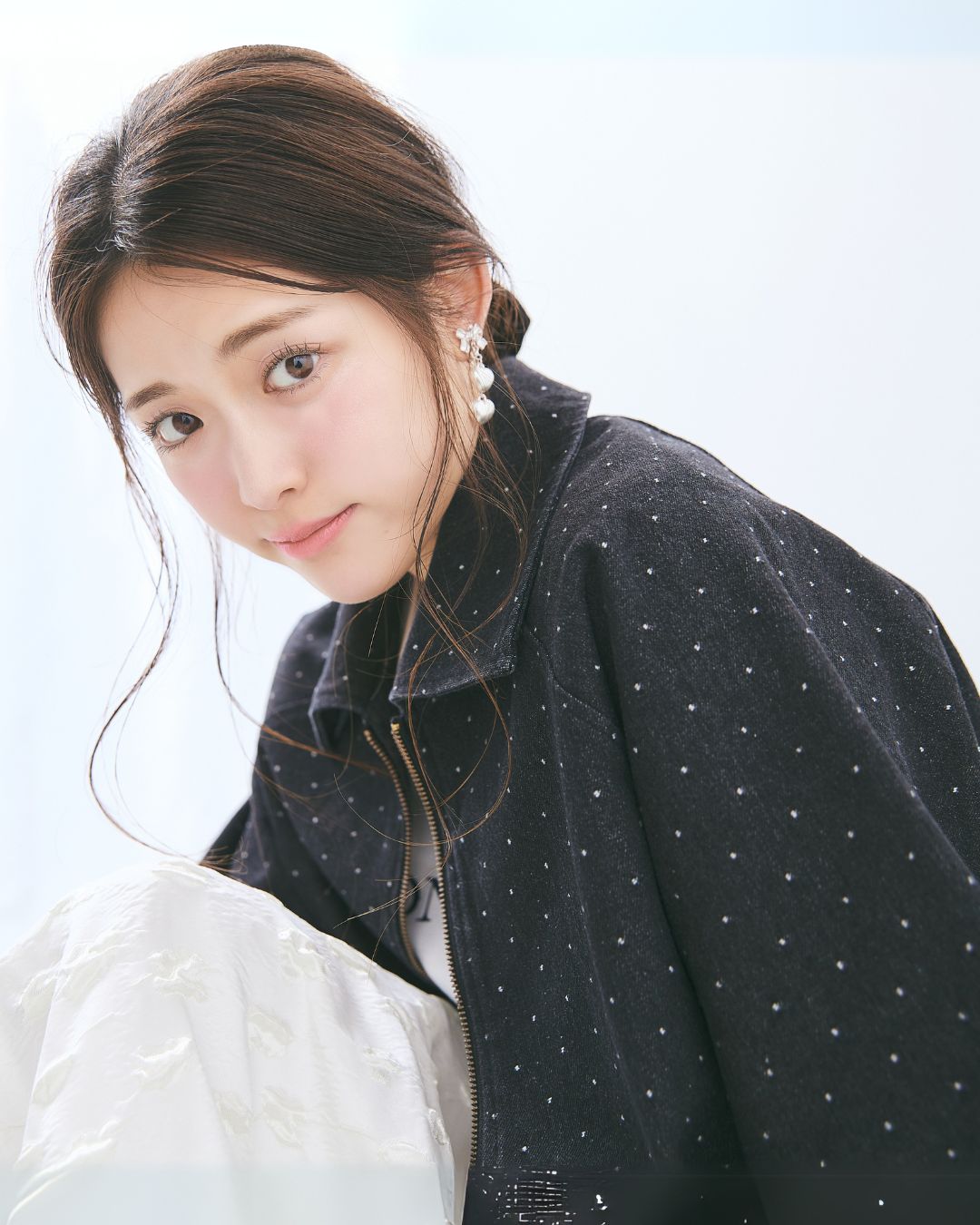 【UNISEX】Dot Denim Cover All