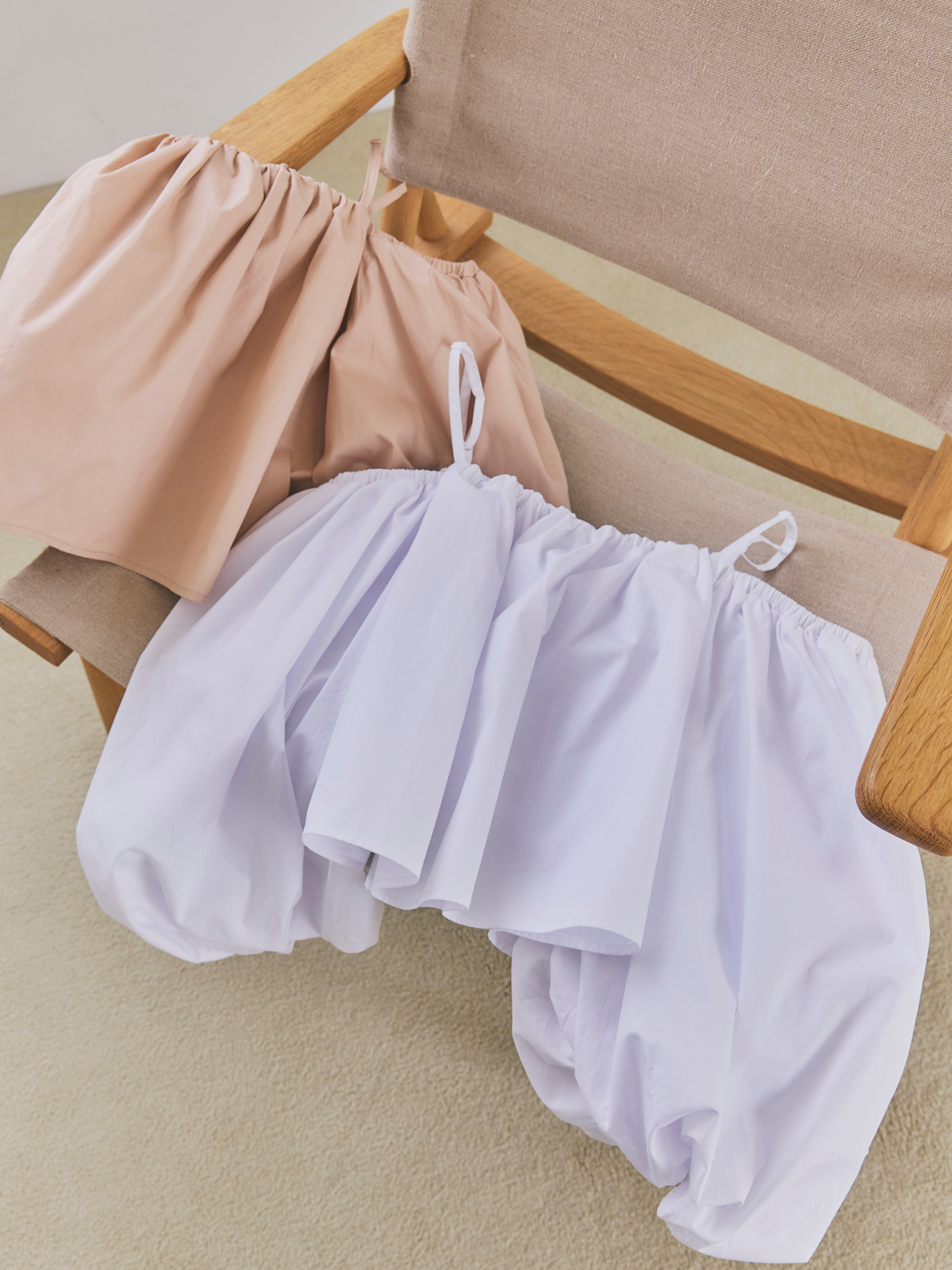 【GirlsAward着用】Off Shoulder Puff Blouse