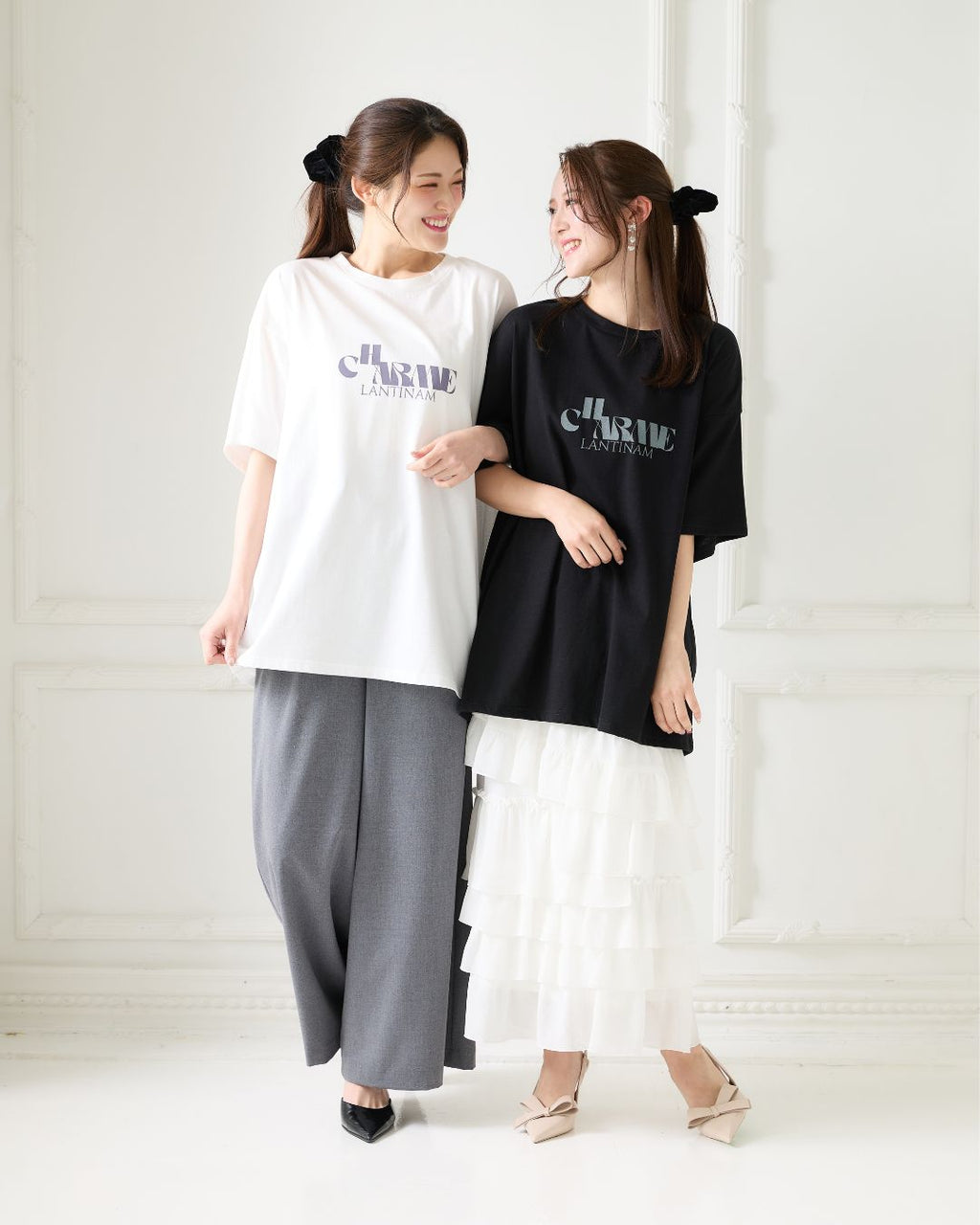 【Unisex】 CHARME Print Tshirt