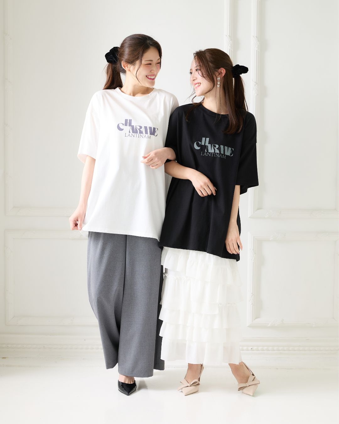 【Unisex】 CHARME Print Tshirt