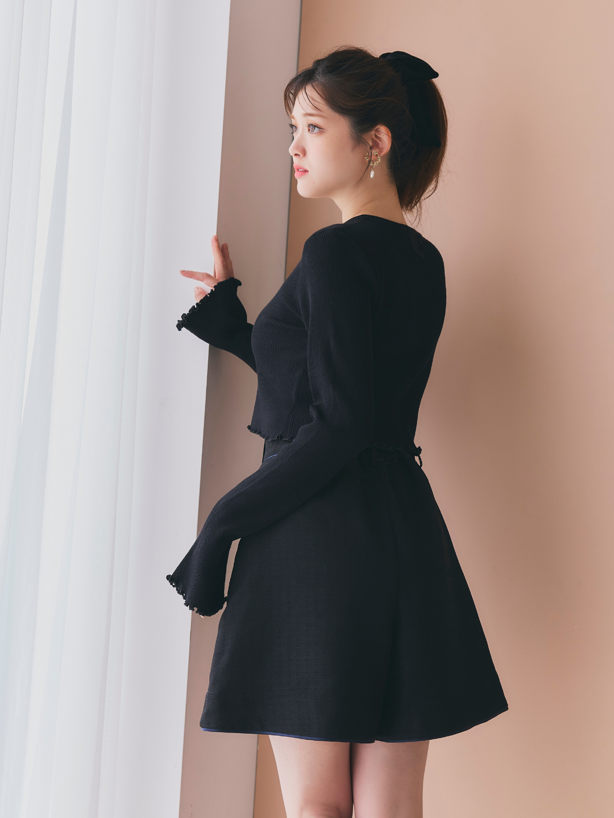 【GirlsAward着用】Satin Trimming Short Pants