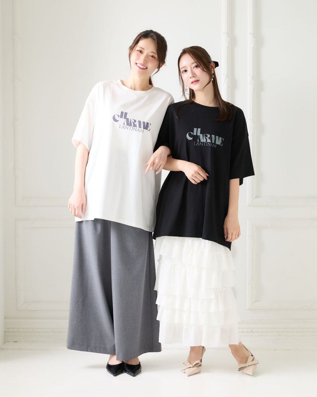 【Unisex】 CHARME Print Tshirt