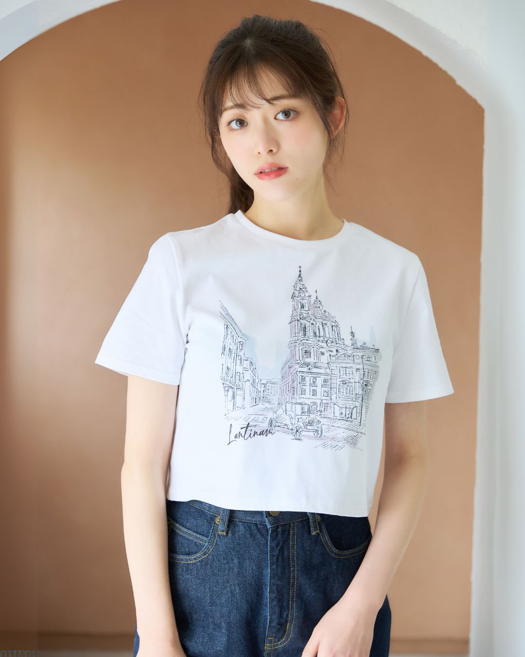 【ユニセックス】PRAGUE Illustration T