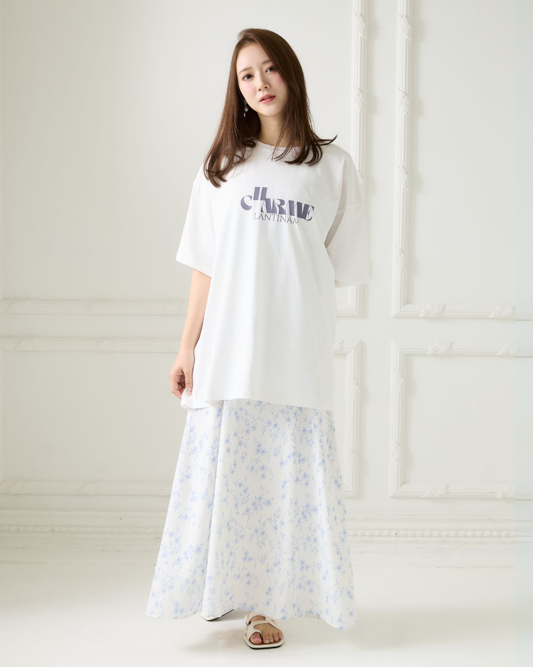 【Unisex】 CHARME Print Tshirt