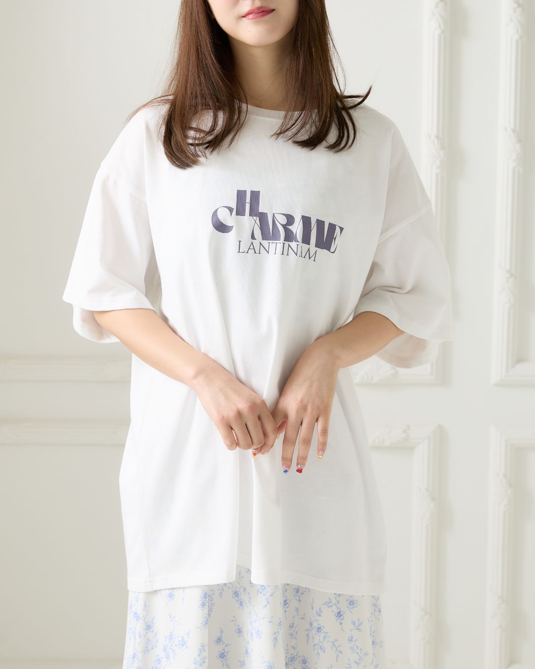 【Unisex】 CHARME Print Tshirt