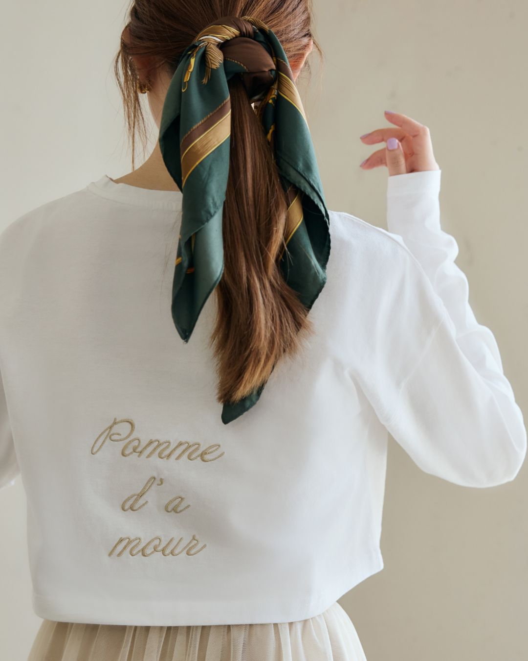 Pomme d'amour Cropped Tee