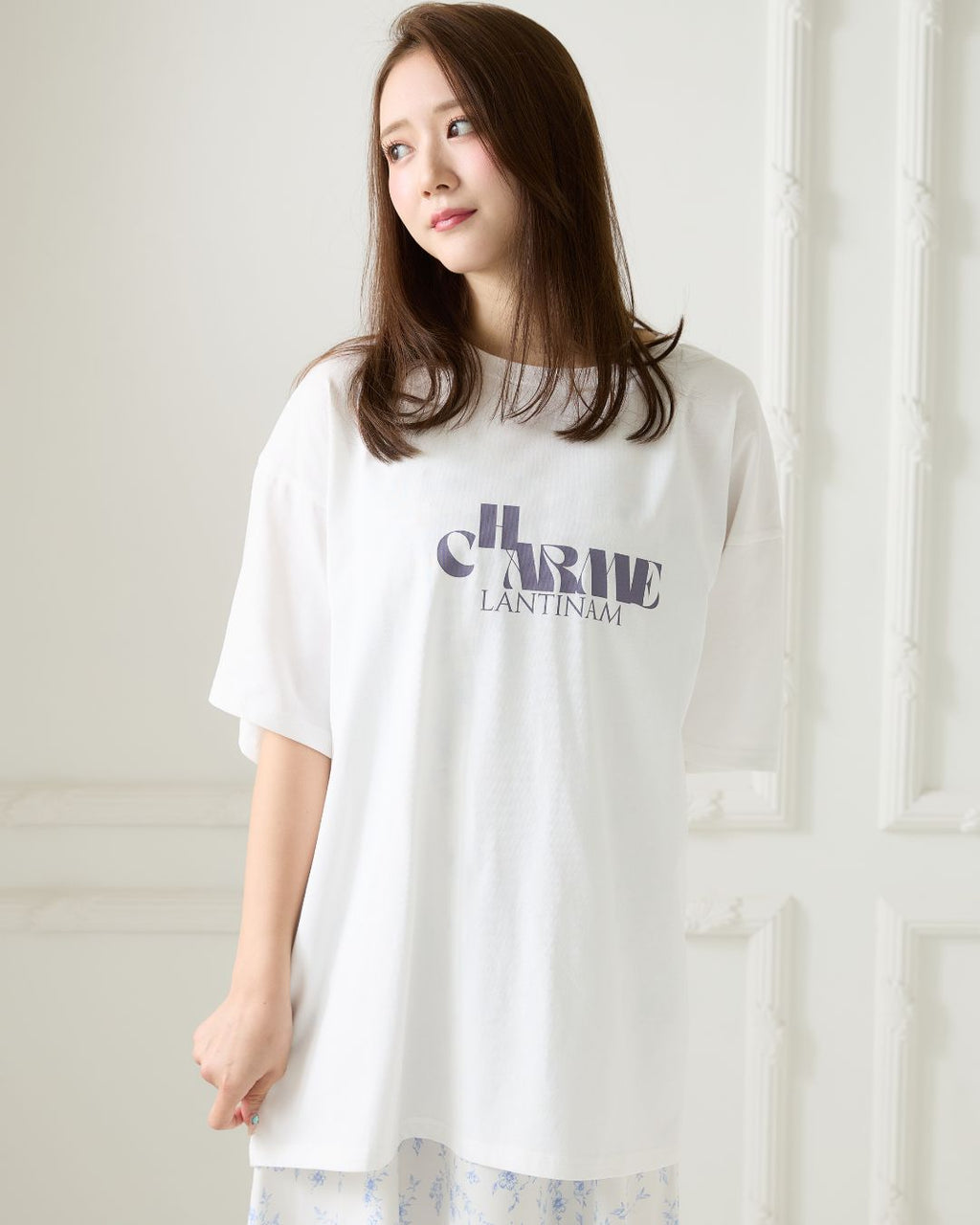 【Unisex】 CHARME Print Tshirt