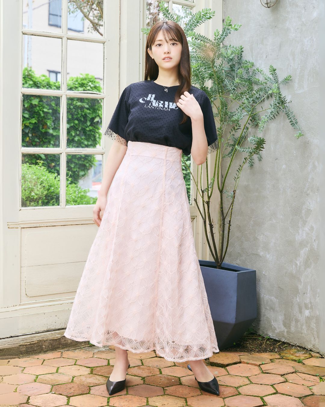 【Unisex】 CHARME Print Tshirt