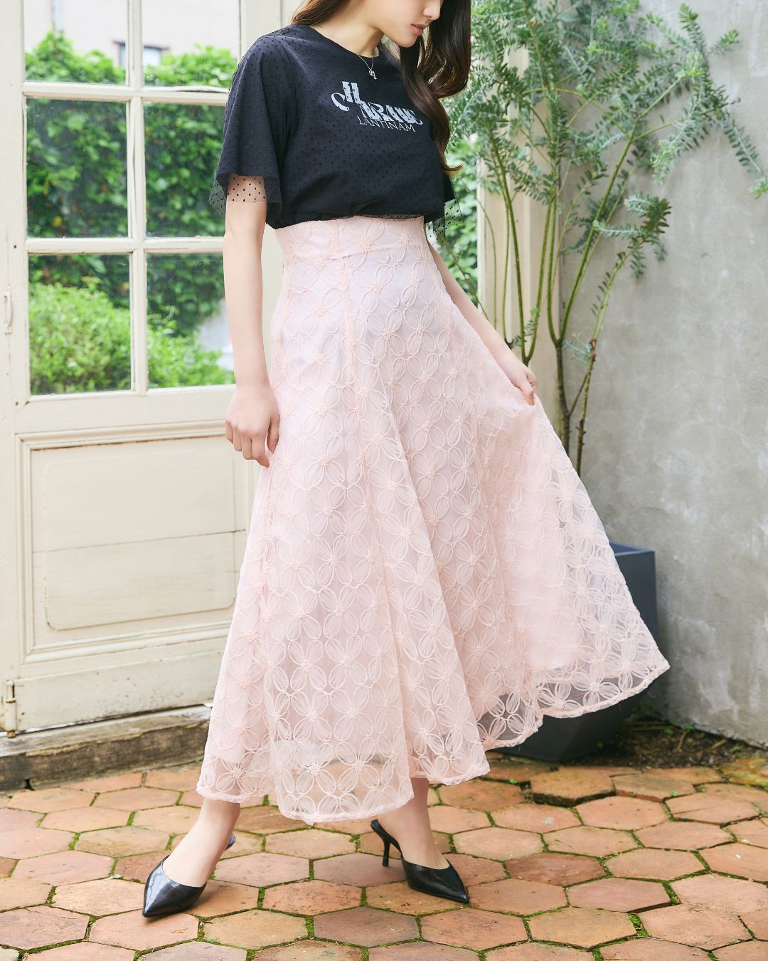 【Unisex】 CHARME Print Tshirt