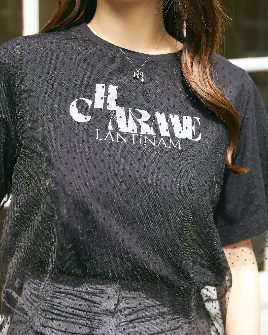 【Unisex】 CHARME Print Tshirt