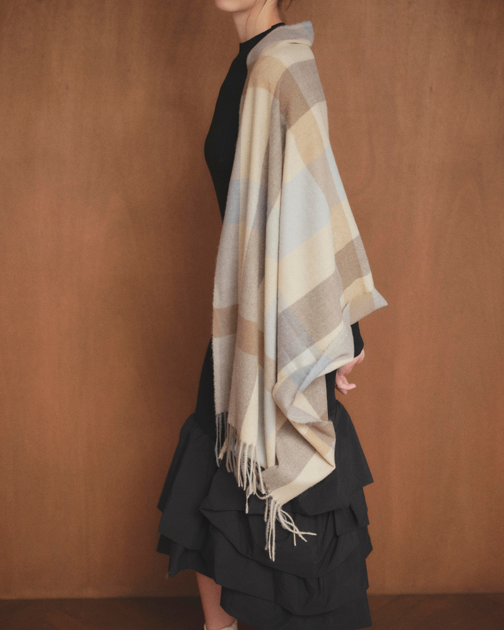 【Unisex】Check Muffler