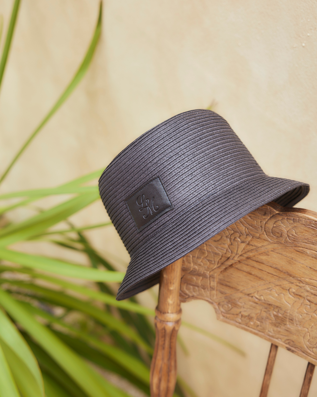 New Straw Bucket Hat