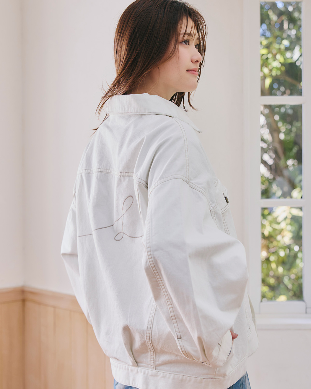 【ユニセックス】Big Denim Jacket