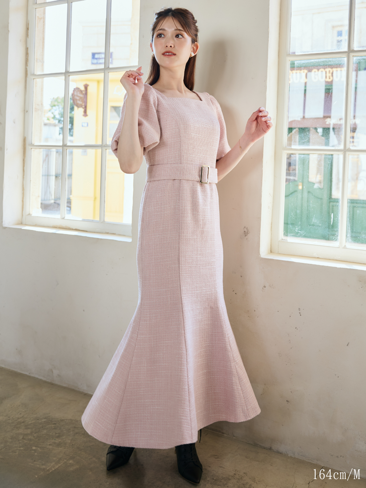 Tweed Mermaid Dress – LANTINAM