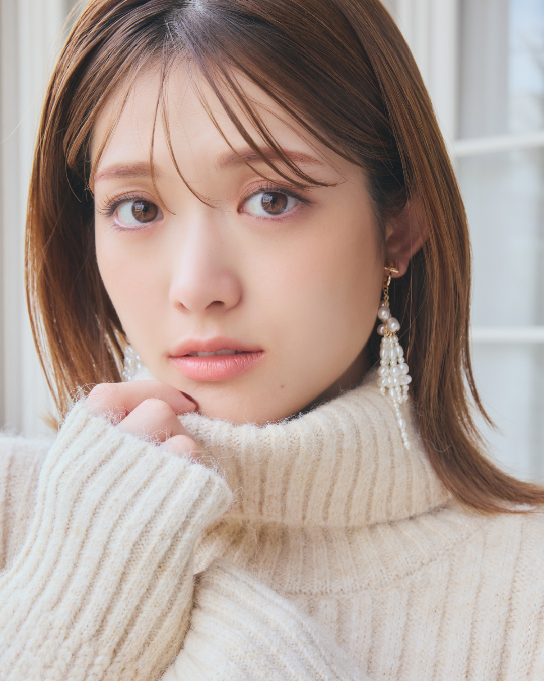 Lantinam Logo Pearl Earrings / Pierce