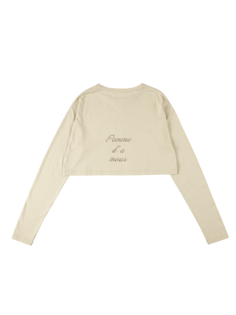 Pomme d'amour Cropped Tee