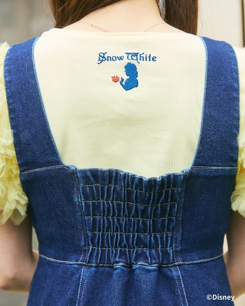 Snow White and Seven Dwarfs / Denim Bustier Dress