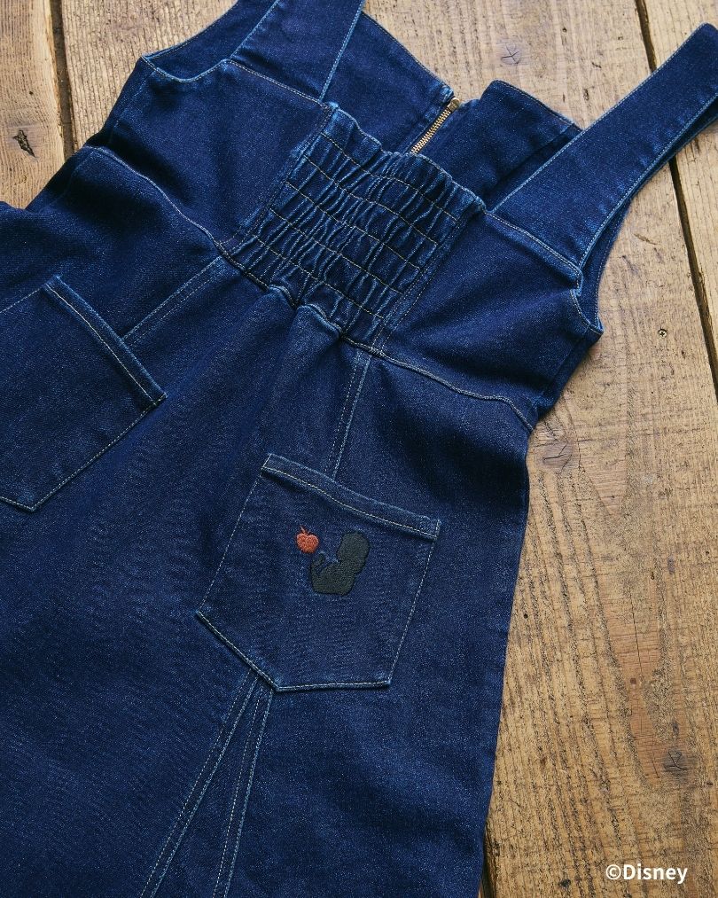 Snow White and Seven Dwarfs / Denim Bustier Dress