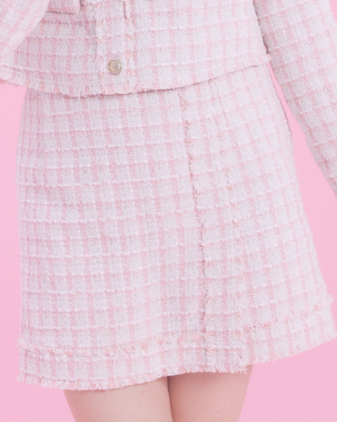 Check Tweed Skirt(short pants)