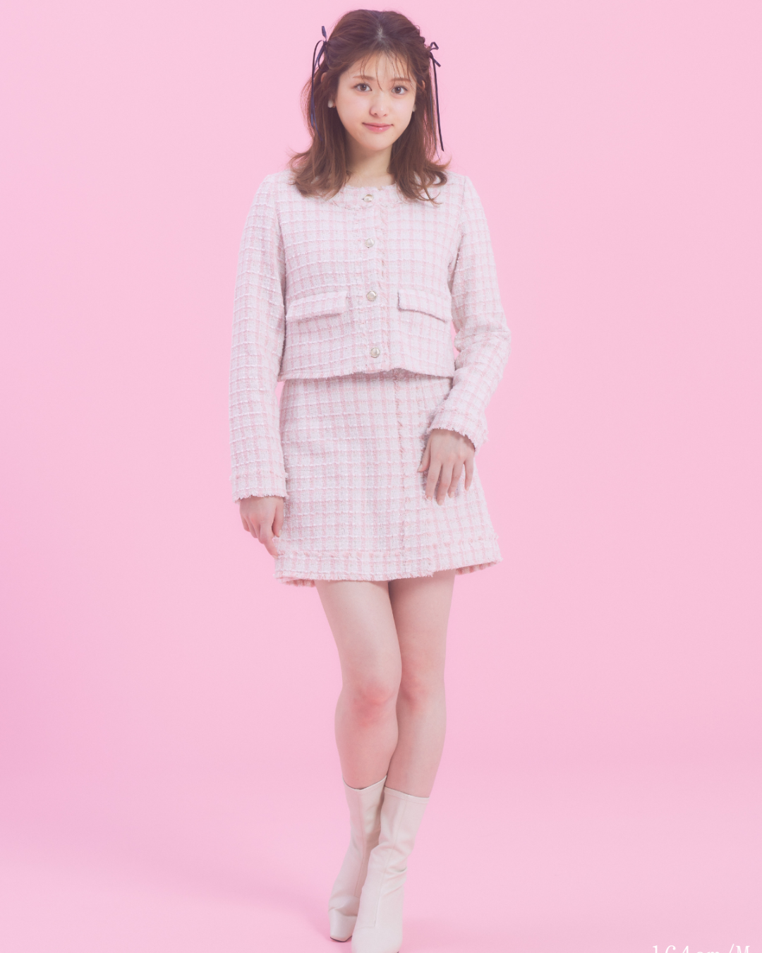 Check Tweed Skirt(short pants)